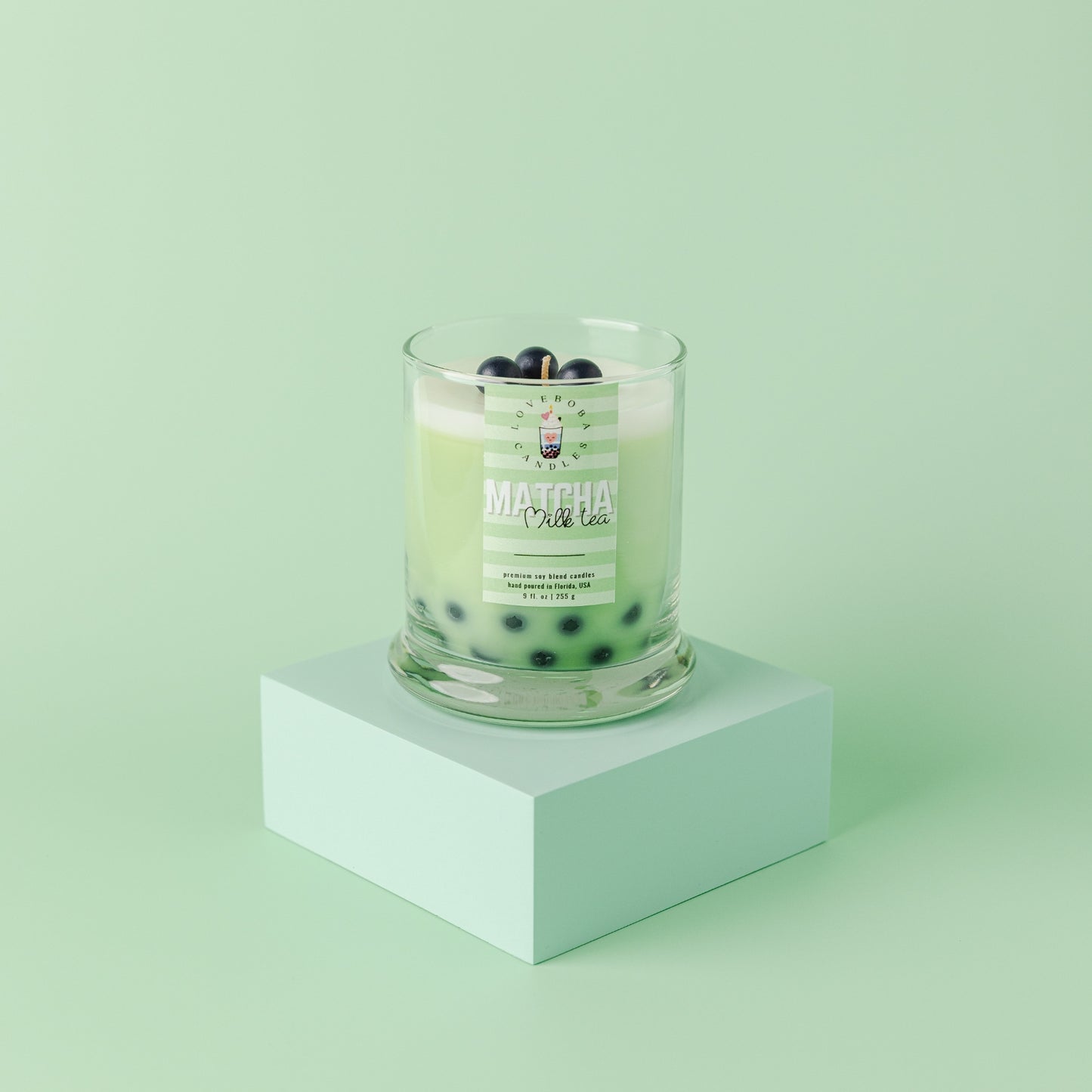 Matcha Milk Tea Candle