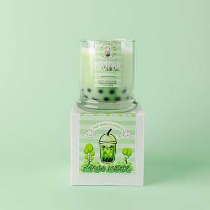 Matcha Milk Tea Candle