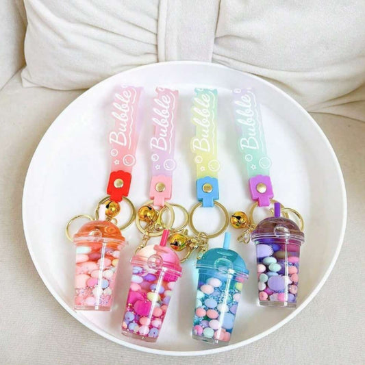 Bubble Milk Tea Keychain