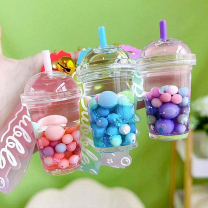 Bubble Milk Tea Keychain