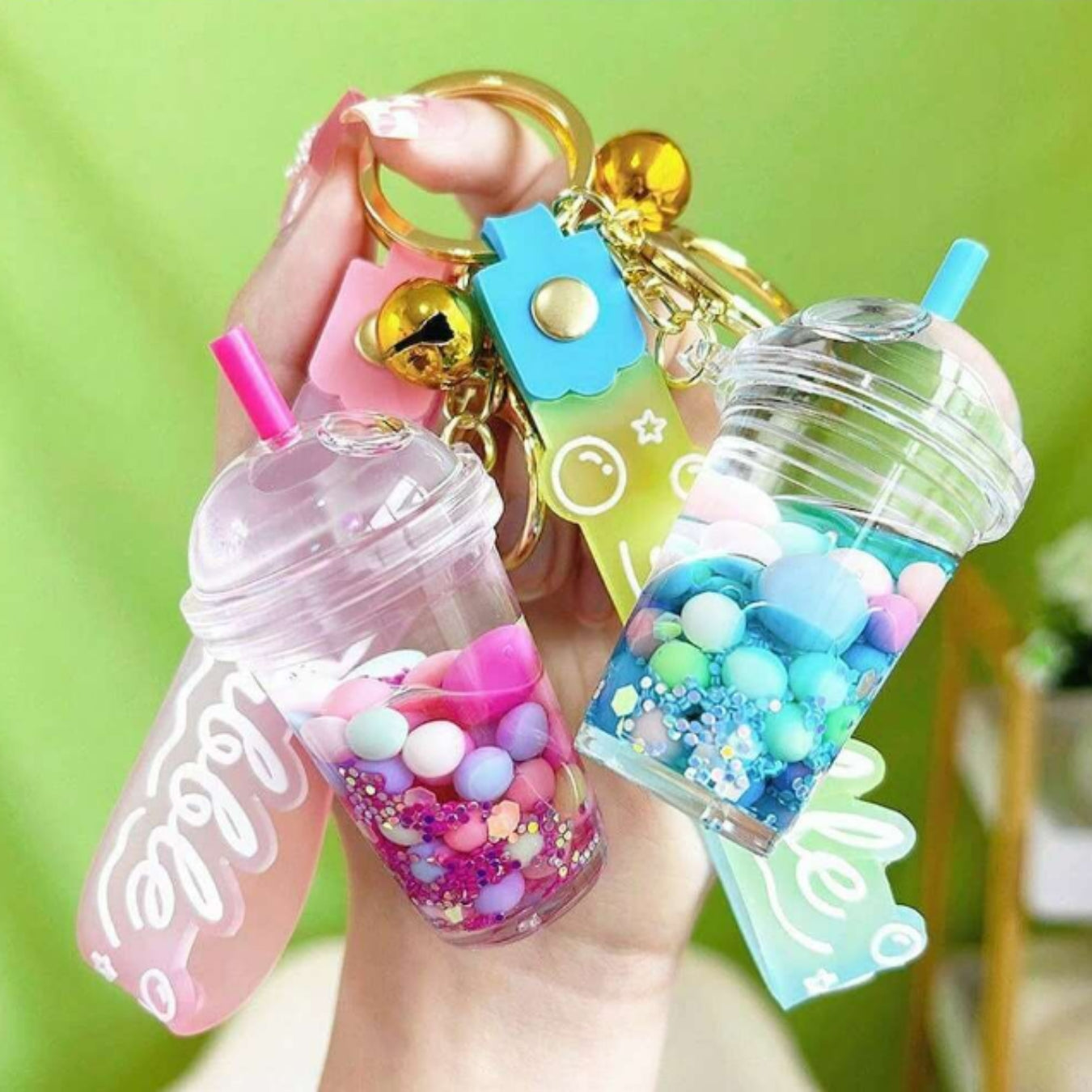 Bubble Milk Tea Keychain