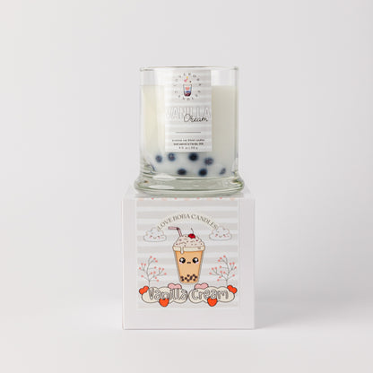 Vanilla Cream Boba Candle