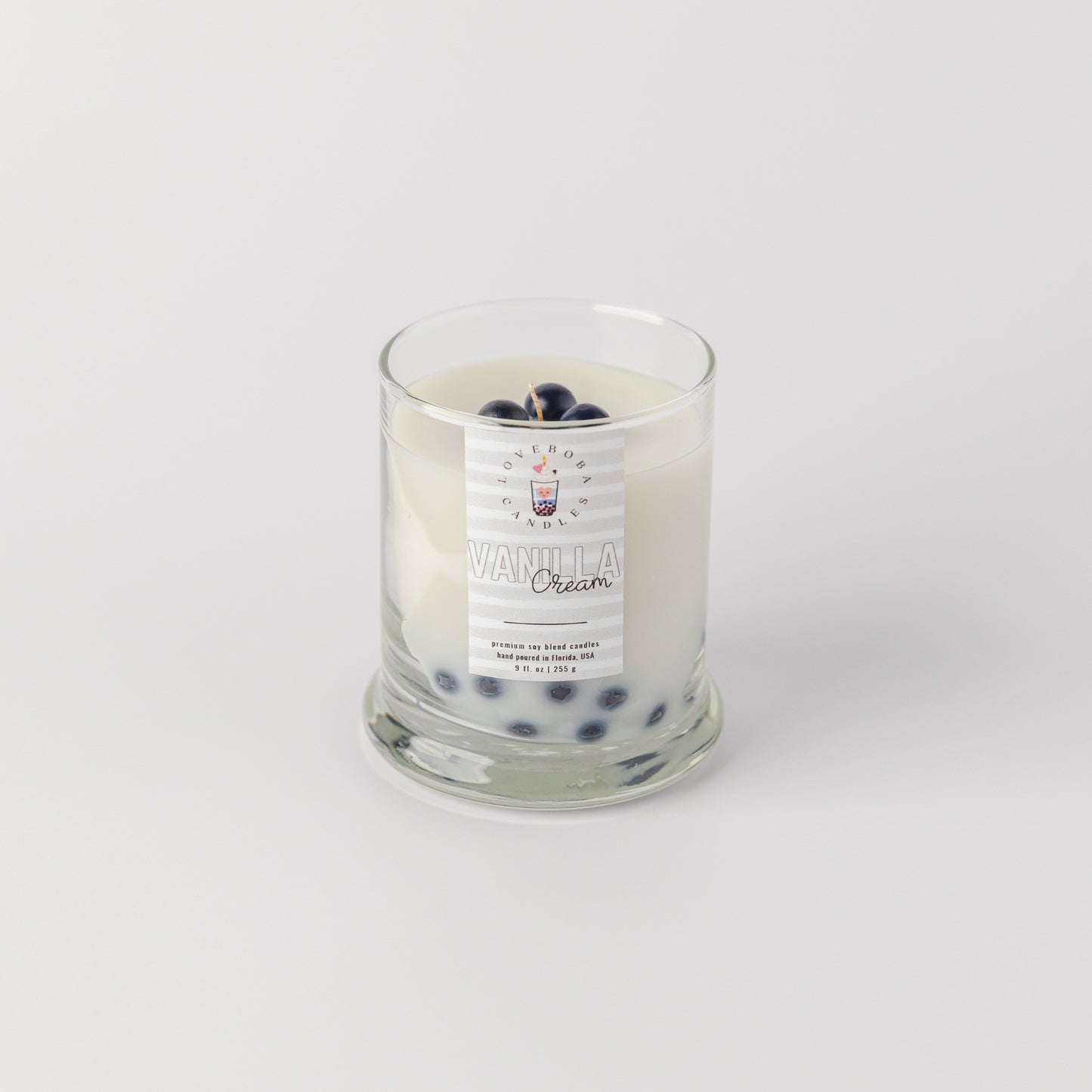 Vanilla Cream Boba Candle