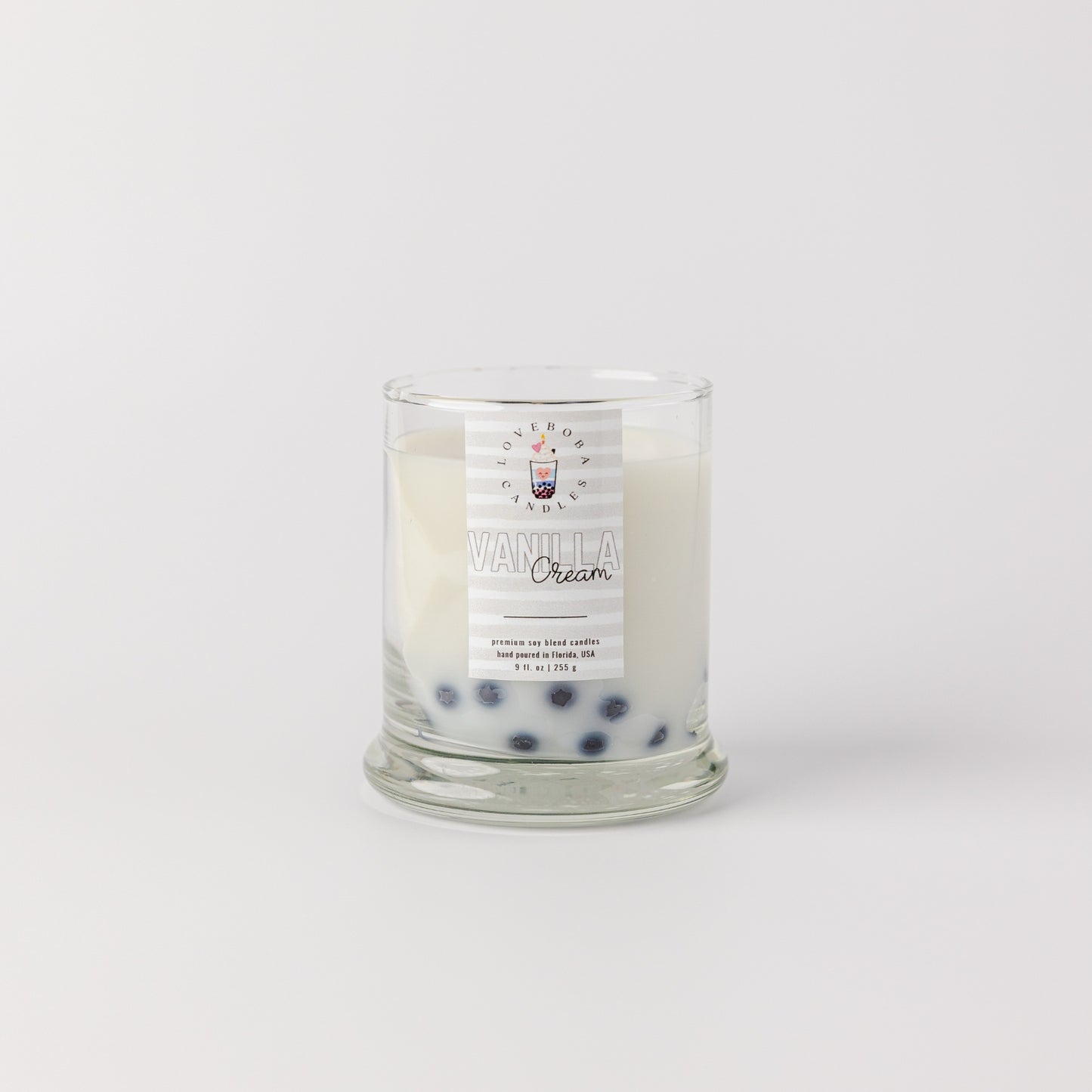 Vanilla Cream Boba Candle