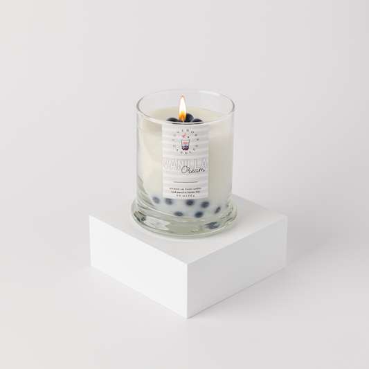 Vanilla Cream Boba Candle