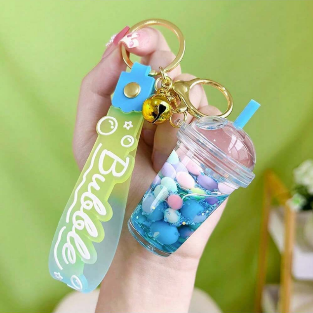 Bubble Milk Tea Keychain